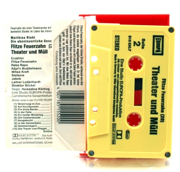 Der kleine Drache Flitze Feuerzahn MC Hörspielkassette Nr. 20: Theater und Müll von Europa